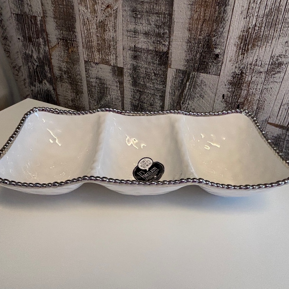 Pampa Bay Salerno Triple-Server Bowl